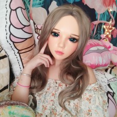 (XLING)Crossdress Sweet Girl Resin Half Head Female Cartoon Character Kigurumi Mask With BJD Eyes Cosplay Anime Role Lolita Doll Mask (XLING)Crossdress Sweet Girl Resin Half Head Female Cartoon Character Kigurumi Mask With BJD Eyes Cosplay Anime Role Lolita Doll Mask